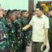 Presiden Prabowo Sapa Ribuan Prajurit TNI yang Bertugas di Papua