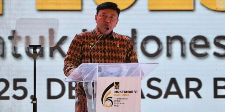 Wakili Presiden Prabowo di Muktamar VI PBB, Menko Polkam: Terima Kasih Sudah Membantu Pemerintah