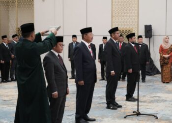 Menteri Agama Lantik Kamaruddin Amin sebagai Sekjen Kemenag