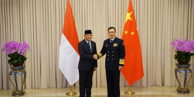 Menhan RI Perkuat Kerja Sama Militer dengan China