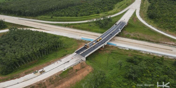 Dukung Mudik 2025, Hutama Karya Percepat Tol Palembang – Betung