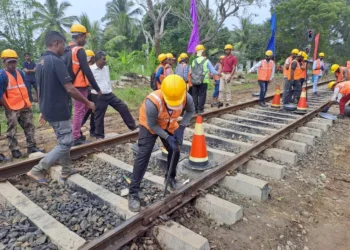 KAI Terus Berupaya Pulihkan Jalur Rel Terdampak Banjir Sungai Tuntang