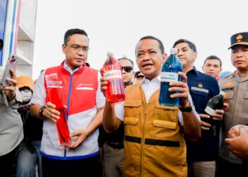 Menteri Bahlil Pastikan Kualitas BBM Pertamina Sesuai Standar