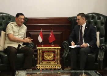 Menhan dan Dubes Turki Bahas Kolaborasi Modernisasi Alutsista