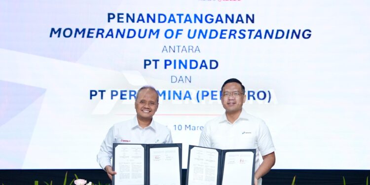 Pertamina dan Pindad Jalin Kerja Sama Tumbuhkan Ekosistem Industri Migas