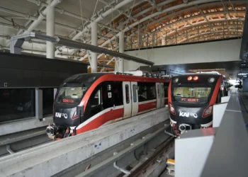 LRT Jabodebek Tetap Beroperasi Selama Libur Lebaran, Siapkan 270 Perjalanan Tiap Hari