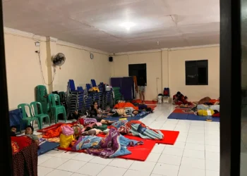 Ratusan Warga Mengungsi Akibat Banjir di Kabupaten Bandung