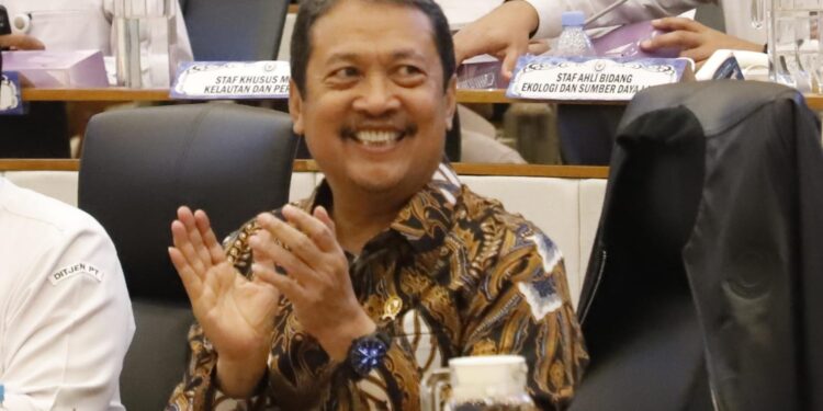 Menteri KP Laporkan Pagu Efektif KKP Setelah Efisiensi Rp3,58 Triliun