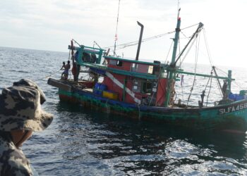 KKP Tangkap 2 Kapal Ikan Asal Malaysia di Selat Malaka