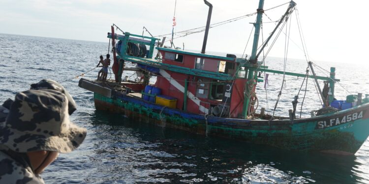 KKP Tangkap 2 Kapal Ikan Asal Malaysia di Selat Malaka