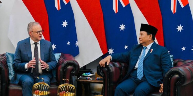 Presiden Prabowo dan PM Australia Sepakat Tingkatkan Kerja Sama Pertahanan