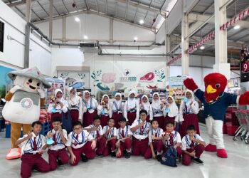 Bulog Ajak Anak SD Telusuri Perjalanan Beras dari Padi ke Meja Makan