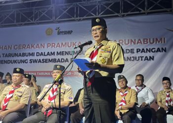 Kementan Tanamkan Semangat Swasembada Pangan Lewat Pramuka