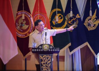 Kuliah Umum di Lemhannas, Menhan: Pertahanan Negara Tanggung Jawab Seluruh Warga Negara