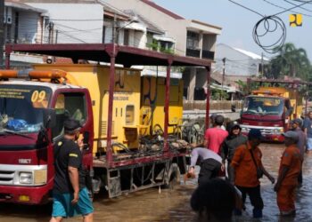 Banjir Jabodetabek, Kementerian PU Kerahkan Pompa Mobile di 14 Titik
