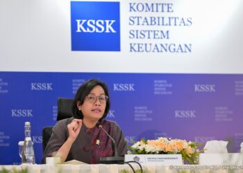 Sri Mulyani: Stabilitas Sistem Keuangan RI Tetap Terjaga di Tengah Ketidakpastian Global