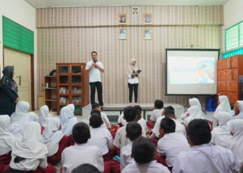 KKP Edukasi Laut Sehat Bebas Sampah ke Ratusan Anak Sekolah di Jakarta Utara
