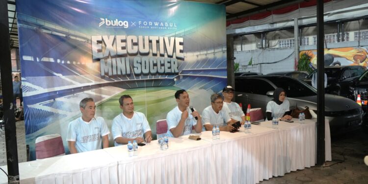 Bulog Gelar Media Gathering dan Friendly Match Executive Mini Soccer Bersama Rekan Media