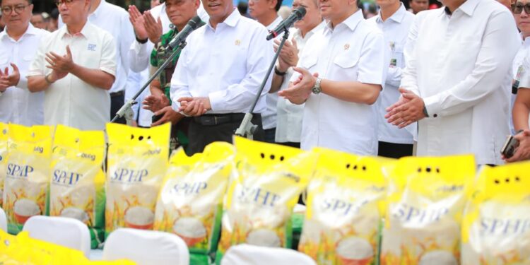Jaga Stabilisasi Harga Beras, Pemerintah Salurkan 43 Ribu Ton Beras SPHP Secara Serentak