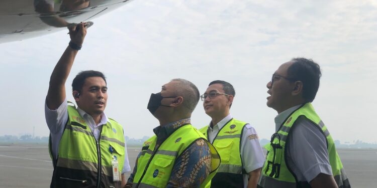 Cek Kesiapan Operasional Terminal 1C Bandara Soekarno Hatta, Menhub Lakukan Inspeksi ke Maskapai Garuda-Batik Air