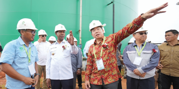 TSE Group Resmikan Fasilitas Pengolahan Energi Terbarukan dari Limbah Kelapa Sawit Pertama di Papua