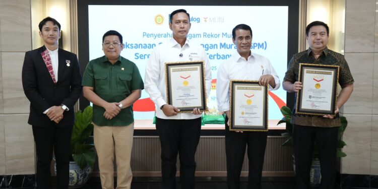 Bulog Pecahkan Rekor MURI, Gelar GPM Serentak di Seluruh Indonesia di 4.337 Titik