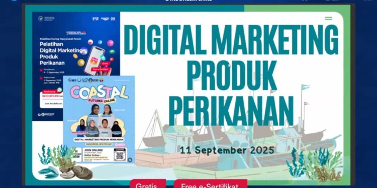 KKP Gelar Pelatihan Digital Marketing Perkuat Ekonomi Pesisir