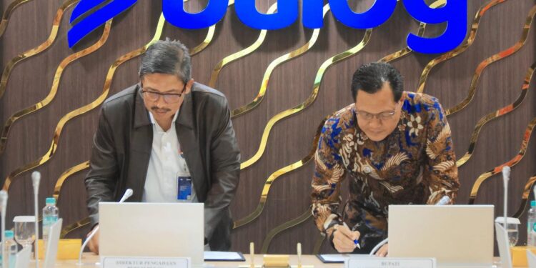 Perkuat Ketahanan Pangan di Sumsel, Bulog dan Pemkab Muara Enim Sepakat Bangunan Infrastruktur Pasca Panen