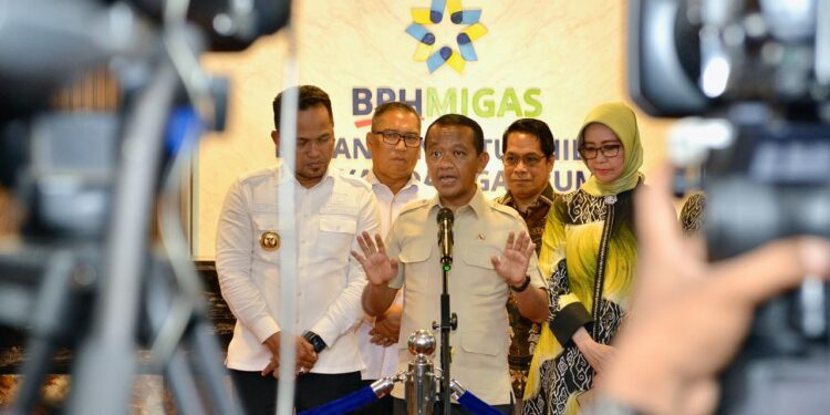 BPH Migas Luncurkan Logo Baru, Menteri Bahlil: Melambangkan Motivasi Kerja