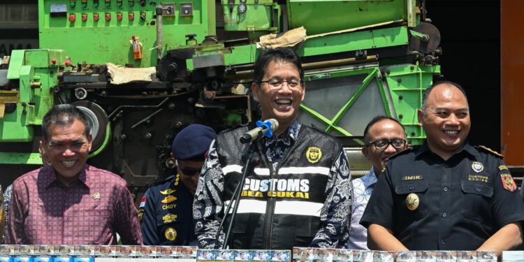 Menkeu Ungkap Satgas Bea Cukai Tindak Barang Ilegal Rp6,8 Triliun
