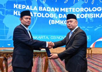 Teuku Faisal Fathani Jadi Kepala BMKG, Gantikan Dwikorita