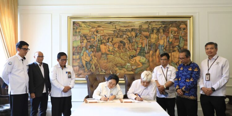 KKP dan Bapeten Teken Kerjasama Sertifikasi Bebas Cesium 137 untuk Udang