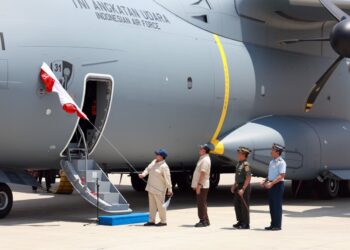 Perkuat Alutsista, Prabowo Serahkan Airbus A400M/MRTT ke TNI