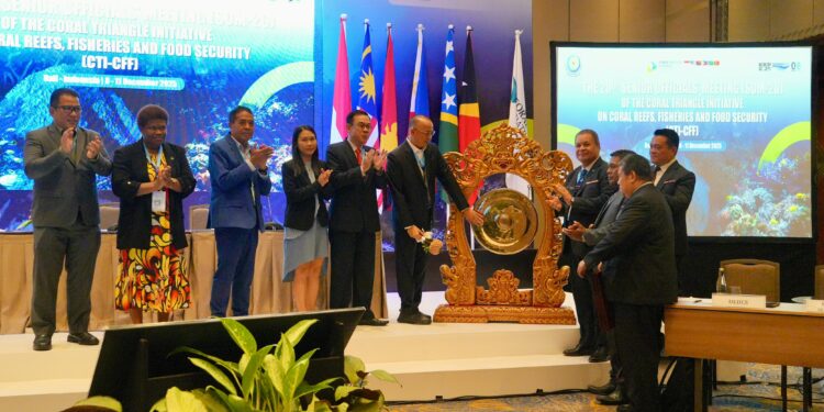 CTI-CFF dan KKP Perkuat Komitmen Regional Melalui Penyelenggaraan SOM ke-20 di Bali