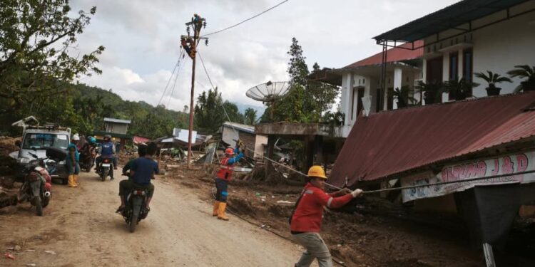 Sistem Kelistrikan Pulih 100 Persen Pascabencana di Sumbar