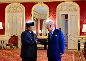 Bertemu Raja Inggris Charles III, Prabowo Bahas Konservasi Gajah