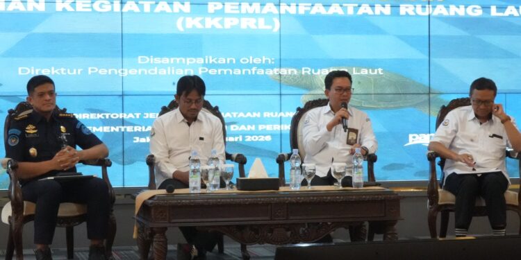 KKP Ingatkan Pemanfaat Ruang Laut Taat dan Patuh Sampaikan Laporan Tahunan