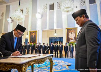 Prabowo Lantik Juda Agung sebagai Wakil Menteri Keuangan