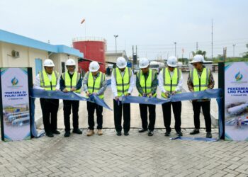 Kilang Mini LNG Pertama di Pulau Jawa Mulai Beroperasi