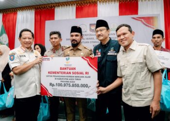 Pemerintah Salurkan Bantuan Rp100 Miliar Untuk Korban Bencana Aceh Timur