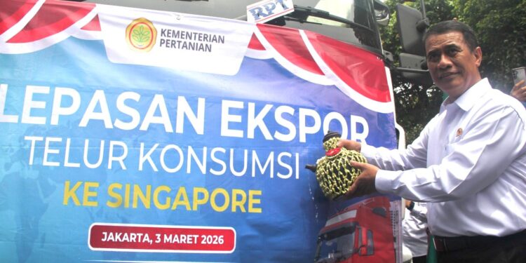 Kementan Lepas Ekspor 545 Ton Produk Unggas ke Tiga Negara, Nilai Tembus Rp18,2 Miliar
