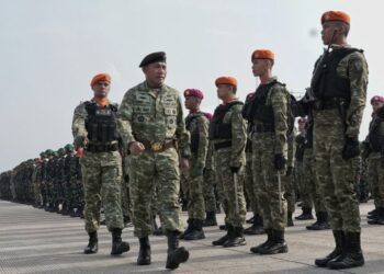 Sebanyak 1.773 ASN Ikuti Latihan Dasar Militer Komcad