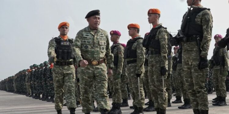 Sebanyak 1.773 ASN Ikuti Latihan Dasar Militer Komcad