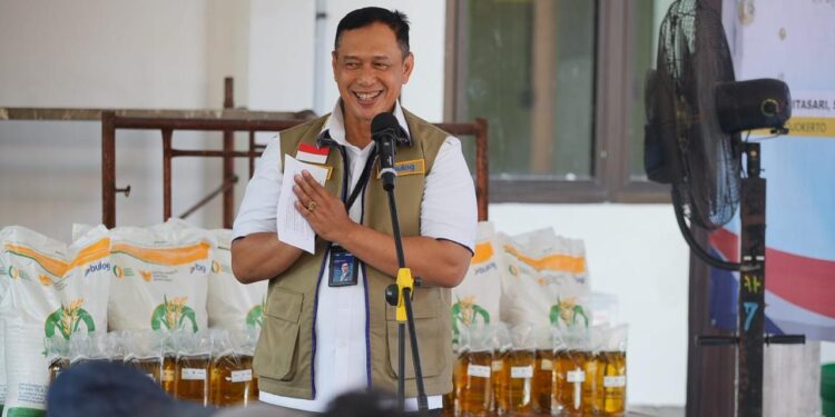 Bulog Pastikan Saluran Bantuan Pangan Di Mojokerto Tepat Sasaran