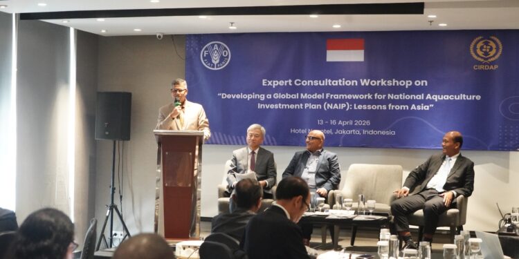 Indonesia Dorong Investasi Akuakultur Berkelanjutan Lewat Workshop FAO-CIRDAP