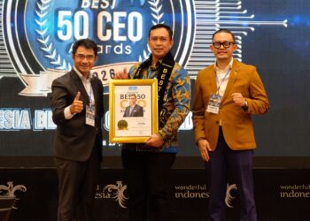 Dirut Bulog Raih “Indonesia Best 50 CEO Awards 2026”, Perkuat Capaian Rekor Stok Beras 5 Juta Ton