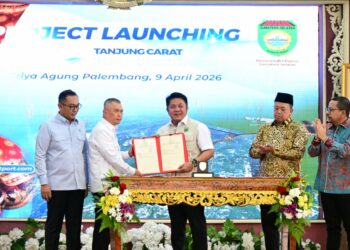 Pemerintah Luncurkan Proyek Pelabuhan Palembang Baru di Banyuasin