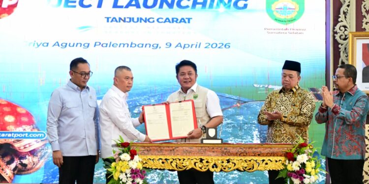 Pemerintah Luncurkan Proyek Pelabuhan Palembang Baru di Banyuasin