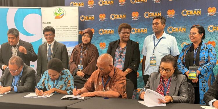 KKP Dukung Kolaborasi Riset Internasional di Melanesian Ocean Summit 2026