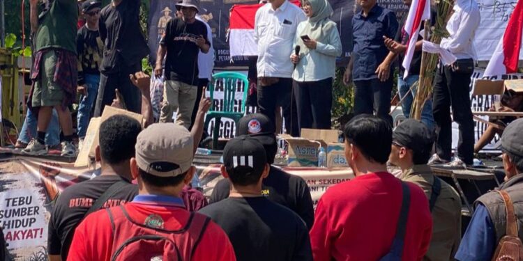 PT GMM Jaga Kondusivitas Saat Penyampaian Aspirasi Petani Tebu di Blora